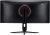 Монитор Digma 34" Overdrive 34A710Q черный VA LED 1ms 21:9 HDMI M/M матовая HAS Piv 450cd 178гр/178гр 3440x1440 165Hz G-Sync FreeSync DP 2K USB 7.1кг