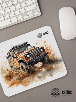 Коврик для мыши Cactus Jeep 250x200x3мм (CS-MP-D11S)
