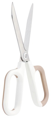 Ножницы Deli ENS056-WT Nusign офисные 145мм титановое покрытие сталь белый (упак.:1шт) блистер