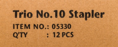 Степлер Kw-Trio 05330l/gray Trio N10 (10листов) светло-серый 100скоб