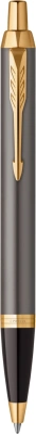 Ручка шариков. Parker IM Premium Grey Core GT (2214613) M син. черн. подар.кор.