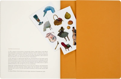 Блокнот Moleskine LIMITED EDITION CAHIER MUSEE D`ORSAY SKCAHXL6911S5NL XLarge 190х250мм обложка картон 176стр. линейка мягкая обложка синий