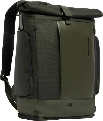 Рюкзак Piquadro Sync CA7190W145/VE хаки натур.кожа/нейлон