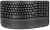 Клавиатура Logitech Wave Keys графитовый USB беспроводная BT/Radio slim Ergo LED (подставка для запястий) (920-012319)