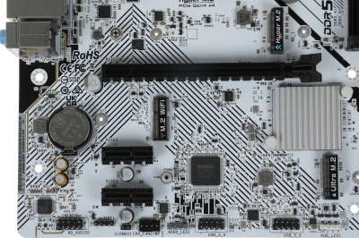 Материнская плата Asrock B760M-HDV/M.2 Soc-1700 Intel B760 2xDDR5 mATX AC`97 8ch(7.1) 2.5Gg RAID+VGA+HDMI+DP