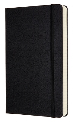 Блокнот Moleskine CLASSIC EXPENDED QP060EXP Large 130х210мм 400стр. линейка твердая обложка черный