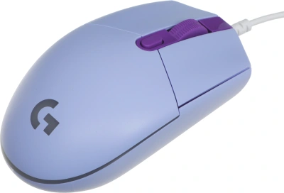 Мышь Logitech G102 LightSync сиреневый оптическая 8000dpi USB 6but (910-005857)