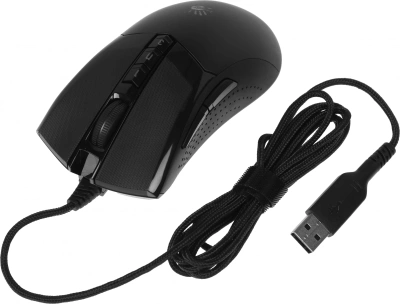 Мышь A4Tech Bloody W90 Max черный оптическая 10000dpi USB 10but (W90 MAX ( STONE BLACK))