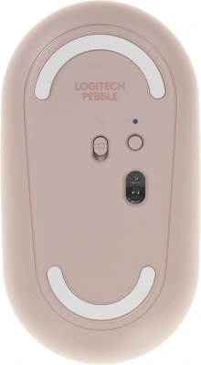 Мышь Logitech Pebble M350 розовый оптическая 1000dpi беспров. BT USB 2but (910-005575)