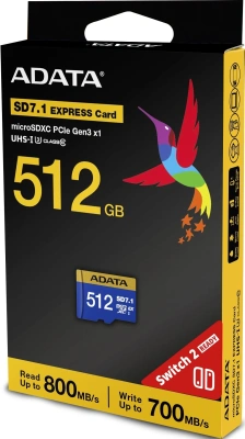 Флеш карта microSDXC 512GB A-Data UD512GEX3L1-C Premier Extreme V30 w/o adapter