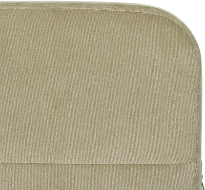 Кресло Бюрократ Triest Fabric песочный Light-21 крестов. металл черный