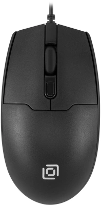 Мышь Оклик 147M V2 USB черный оптическая 2000dpi USB для ноутбука 4but (1580834)