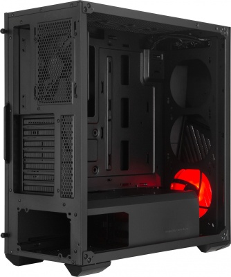 Корпус Cooler Master MasterBox K501L черный без БП ATX 5x120mm 4x140mm 1xUSB2.0 1xUSB3.0 audio bott PSU