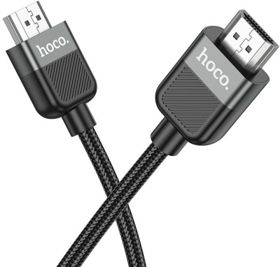 Кабель Hoco US09 ver2.0 HDMI (m) HDMI (m) 2м черный (пакет)