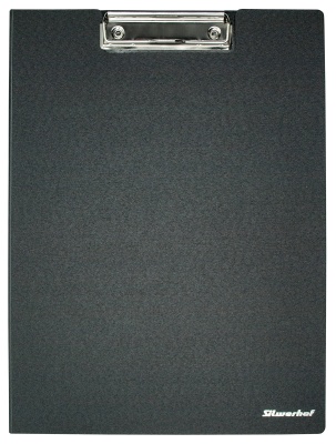 Папка клип-борд Silwerhof 957022 A4 полифом 1.8мм черный