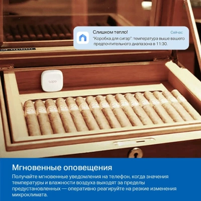 Датчик темпер./влажн. TP-Link Tapo T310 белый
