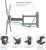 Кронштейн для телевизора Kromax OPTIMA-414 черный 20"-55" макс.30кг настенный поворотно-выдвижной и наклонный Кронштейн для телевизора Kromax OPTIMA-414 черный 20"-55" макс.30кг настенный поворотно-выдвижной и наклонный