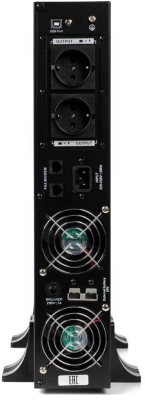 Источник бесперебойного питания Бастион 3000-Rack-In-4X9 2100Вт 3000ВА черный