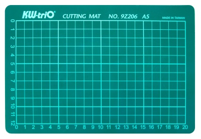 Подкладка для резки Kw-Trio 9Z206 A5 225x150мм зеленый