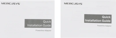 Сетевой адаптер HomePlug AV Mercusys MP500 KIT AV1000 Gigabit Ethernet (упак.:2шт)