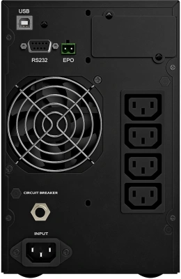 Источник бесперебойного питания Powercom Macan Plus MAC1000TIN 1000Вт 1000ВА черный