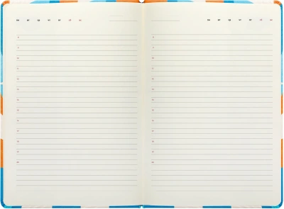 Ежедневник Deli COLORING CN148 A5 обложка картон 136стр. зеленый