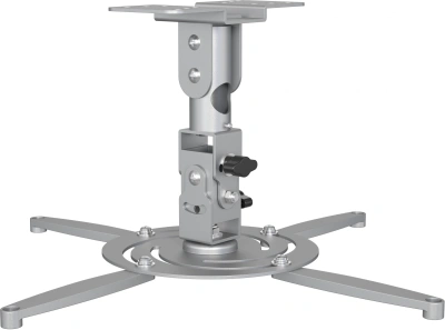 Кронштейн для проектора Cactus CS-VM-PR04-AL серебристый макс.22кг потолочный поворот и наклон