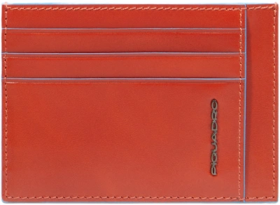 Чехол для кредитных карт Piquadro Blue Square PP2762B2R/CU4 табачный натур.кожа