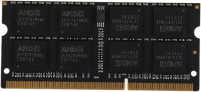 Память DDR3 8Gb 1600MHz AMD R538G1601S2S-U RTL PC3-12800 CL11 SO-DIMM 204-pin 1.5В dual rank Ret