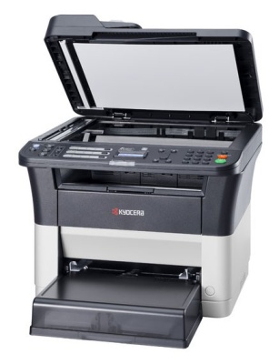 МФУ лазерный Kyocera FS-1125MFP (1102M73RU0/1102M73RUV) A4 Duplex белый/черный