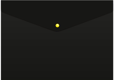 Конверт на кнопке Бюрократ Черный Опал BLPK803A4/1 A4 пластик 0.18мм черный (упак.:4шт)