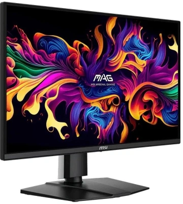 Монитор MSI 26.5" Mag 272QP QD-OLED X24 черный QD OLED LED 16:9 HDMI матовая HAS Piv 250cd 178гр/178гр 2560x1440 240Hz DP Quad 2K (1440p) USB 5.7кг