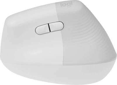 Мышь Logitech Lift белый оптическая 4000dpi silent беспров. BT/Radio USB для ноутбука 5but (910-006486)