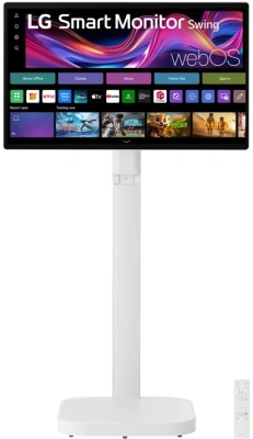 Монитор LG 31.5" UltraFine 32U889SA-W белый IPS LED 16:9 HDMI M/M глянцевая HAS Piv 1000:1 350cd 178гр/178гр 3840x2160 60Hz 4K USB Touch 21.2кг