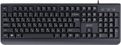 Клавиатура Acer OKW400 черный USB (ZL.KBDEE.01C) кабель 1.8м