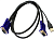 Кабель KVM Origo OKVMCU 1.8м черный VGA-USB (m) (OKVMCU/A1A)
