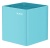 Подставка Deli NS011Blue Nusign 2отд. для письменных принадлежностей 84х84х86мм синий пластик