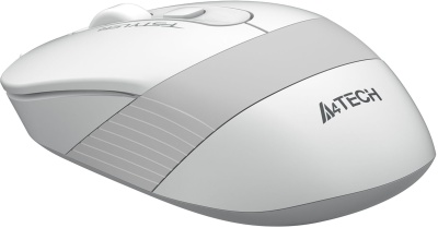 Мышь A4Tech Fstyler FM10S белый/серый оптическая 1600dpi silent USB 3but (FM10S USB WHITE)
