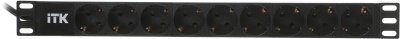 Блок распределения питания ITK PH22-9D1 гор.размещ. 9xSchuko базовые 16A Schuko 2м