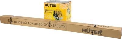 Триммер бензиновый Huter GGT-1500TX 1500Вт 2л.с. неразбор.штан. реж.эл.:леска/нож