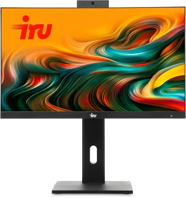 Моноблок IRU Tactio 23IP 23.8" Full HD i5 12400 (2.5) 16Gb SSD512Gb UHDG 730 Windows 11 Pro WiFi BT 120W Cam черный 1920x1080 (RUS)