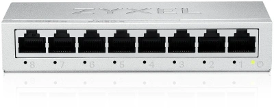 Коммутатор Zyxel GS-108BV5-EU0101F (L2) 8x1Гбит/с неуправляемый