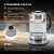 Чайник электрический Hyundai HYK-G8407 1.8л. 2200Вт черный/прозрачный корпус: стекло Чайник электрический Hyundai HYK-G8407 1.8л. 2200Вт черный/прозрачный корпус: стекло
