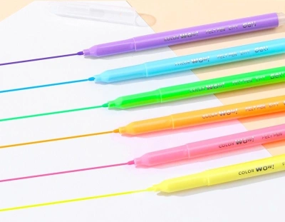 Фломастеры Deli EC177-10 Colorwow круг. пулевидный пиш. наконечник Невентилируемый 10цв. коробка с европодвесом (10шт.)