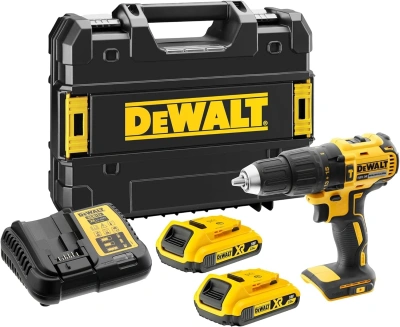 Дрель-шуруповерт DeWalt DCD778D2T-QW 340Вт аккум. патрон:быстрозажимной (кейс в комплекте)
