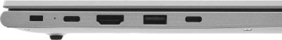 Ноутбук Machcreator Genesis R17 Ryzen 5 7640HS 16Gb SSD1Tb AMD Radeon 760M 17.3" IPS QHD (2560x1600) без ОС silver WiFi BT Cam 8612mAh (JJ00G400HRU)