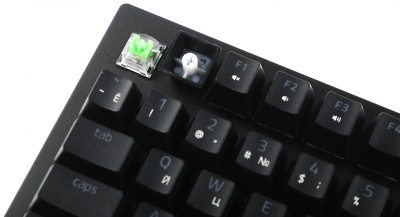 Клавиатура Razer BlackWidow V3 TKL механическая черный/черный USB Multimedia for gamer LED (RZ03-03490700-R3R1) кабель 1.8м