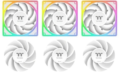Система водяного охлаждения Thermaltake MAGCurve 360 Ultra Snow ARGB Soc-AM5/AM4/1200/1700/1851 белый 4-pin 32.8-35.1dB Al LCD Ret (CL-W454- PL12SW-A)