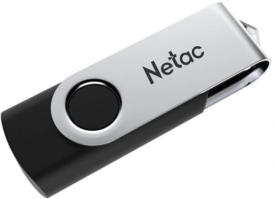 Флеш Диск Netac 32GB U505 NT03U505N-032G-32BK USB3.0 черный/серебристый