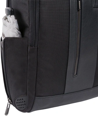Рюкзак мужской Piquadro Brief2 CA4818BR2/N черный нейлон/натур.кожа